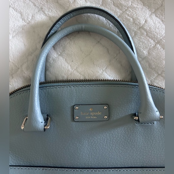 Kate Spade Blue Purse - Picture 3 of 7